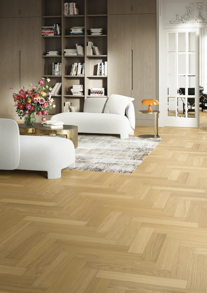 Parky finert tregulv fiskeben Swing Natural R v:3554397 Parky finert tregulv fiskeben Swing Natural R v:3554397