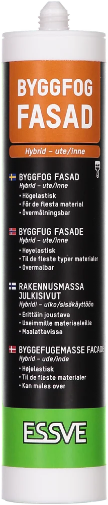 BYGGFUG FASADE HVIT 300ML v:6900424 BYGGFUG FASADE HVIT 300ML v:6900424