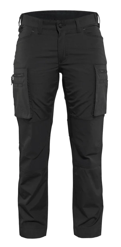 SERVICEBUKSE STRETCH DAME 7159 SVART v:7097402