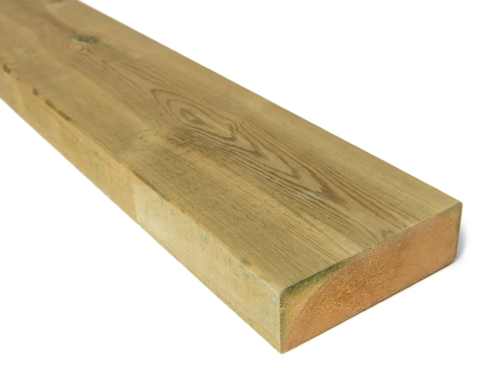 Konstruksjonsvirke C24 furu impregnert 48x148 mm v:8176658