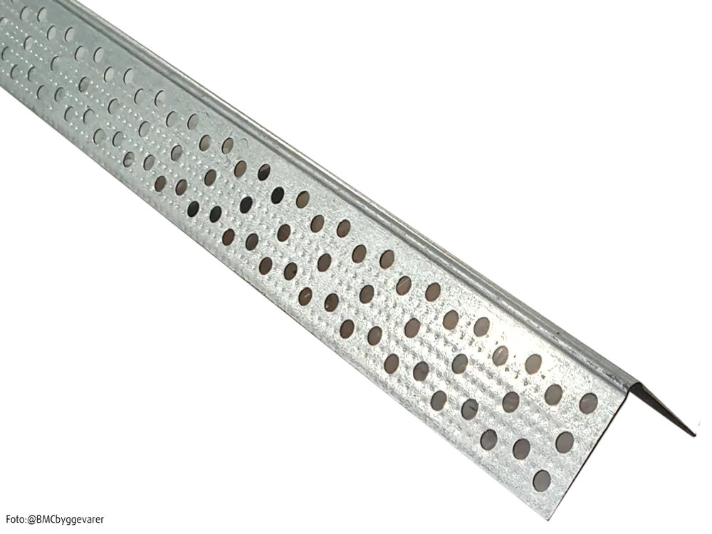 Hjørnebeslag gips enkel 2,385 meter v:8777122