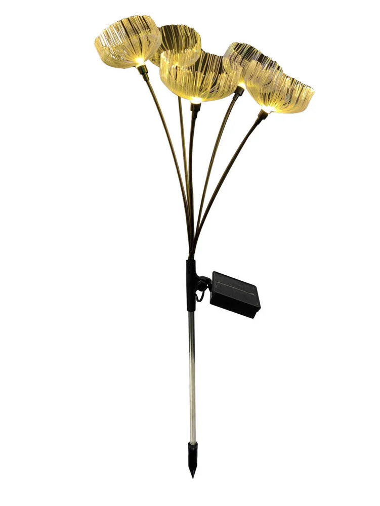 Solcelle Jellyfish LED lysspyd 5-pk v:8764169 Solcelle Jellyfish LED lysspyd 5-pk v:8764169