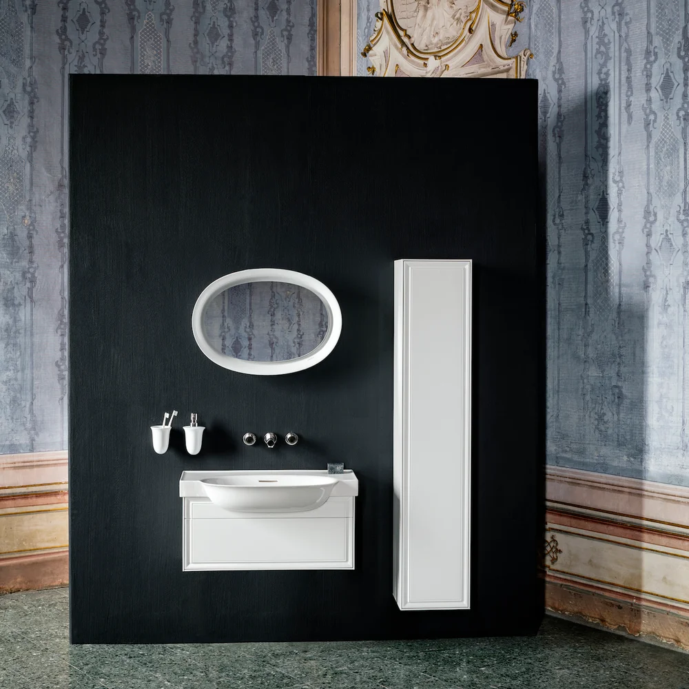 LAUFEN NEW CLASSIC SERVANTSKAP 120 CM 1 SKUFF HVIT HØYGLANS v:2164651 LAUFEN NEW CLASSIC SERVANTSKAP 120 CM 1 SKUFF HVIT HØYGLANS v:2164651