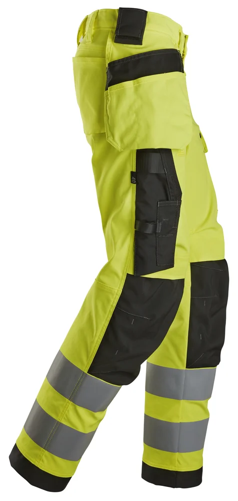 Bukse 6743 kl 2 dame highvis gul str 88 v:9235704