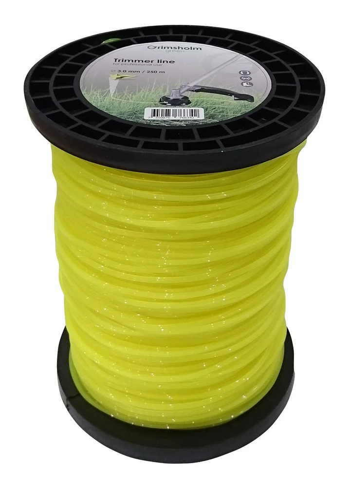 GRIMSHOLM GREEN TRIMMERTRÅD STJERNE GU 3MM250M v:8725641