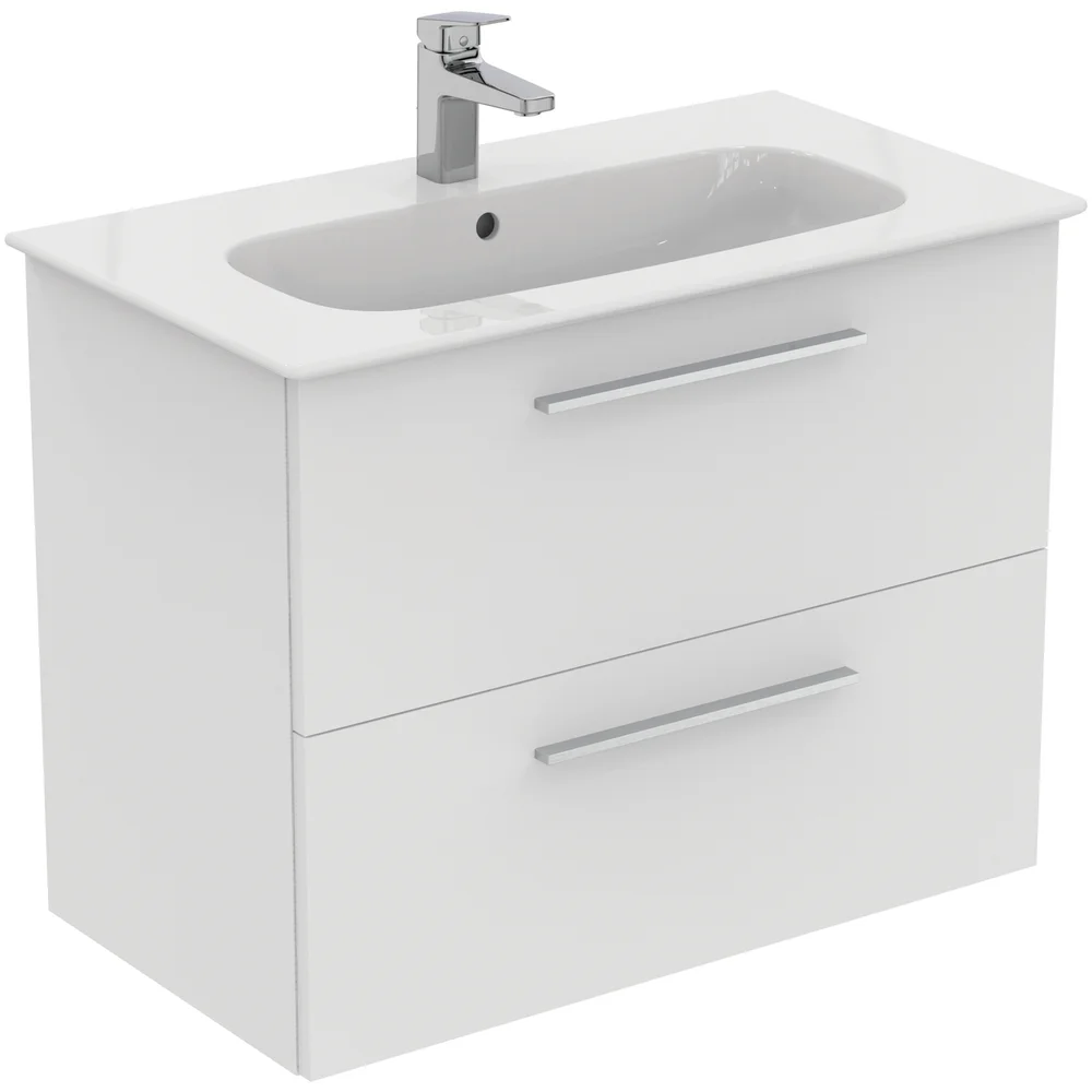IDEAL STANDARD I.LIFE A BADEROMSMØBEL 840X460 MATT HVIT M/KROM HÅNDTAK v:3757935 IDEAL STANDARD I.LIFE A BADEROMSMØBEL 840X460 MATT HVIT M/KROM HÅNDTAK v:3757935