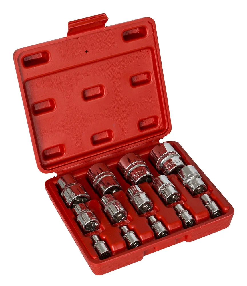 PELA Pipesett E-Torx, 14 stk piper E4-E24 v:6764983