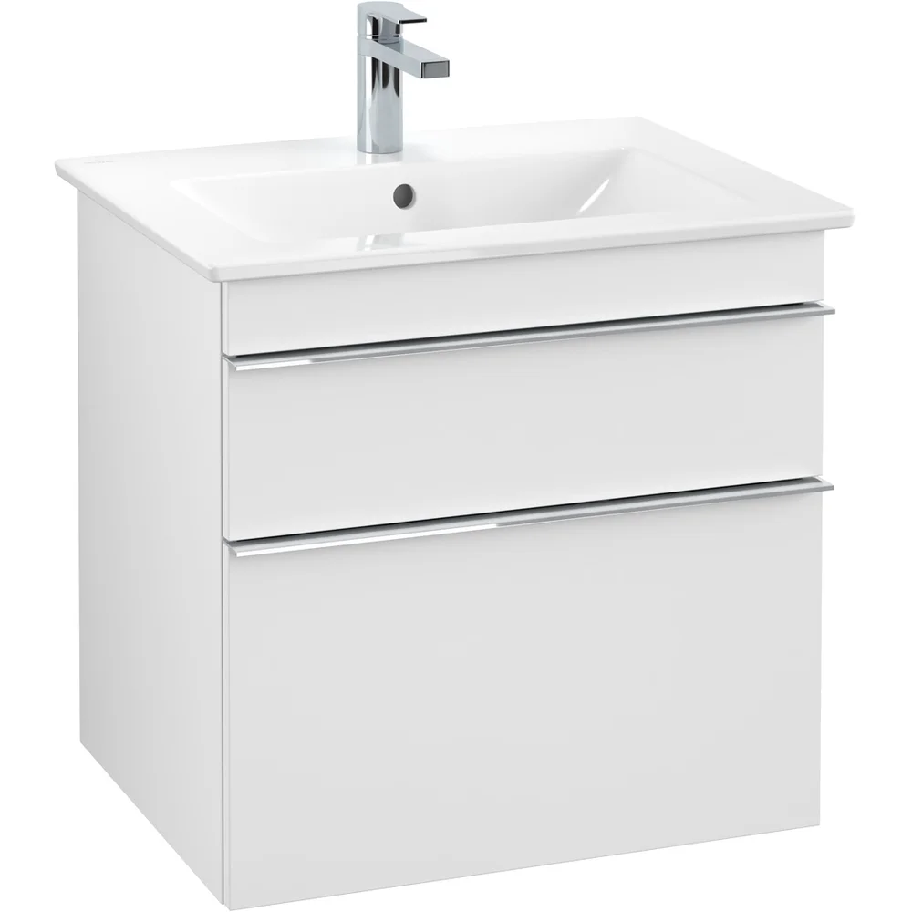 VILLEROY & BOCH VENTICELLO SERVANTSKAP HVIT MATT M/2 SKUFFER 603 X 590 X 477 MM v:5220861 VILLEROY & BOCH VENTICELLO SERVANTSKAP HVIT MATT M/2 SKUFFER 603 X 590 X 477 MM v:5220861
