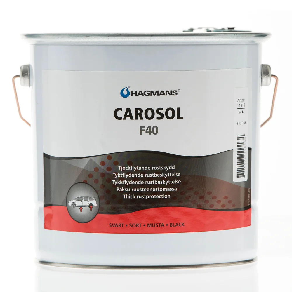 Hagmans Carosol tyktflytende rustbeskyttelse F40, 5 L v:2902831 Hagmans Carosol tyktflytende rustbeskyttelse F40, 5 L v:2902831