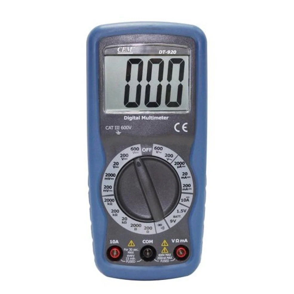 Måler multimeter digtal dt-920 multimeter digitalt v:7983101
