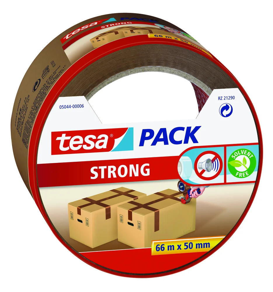 Tape brun 66 m x 50 mm v:9026427
