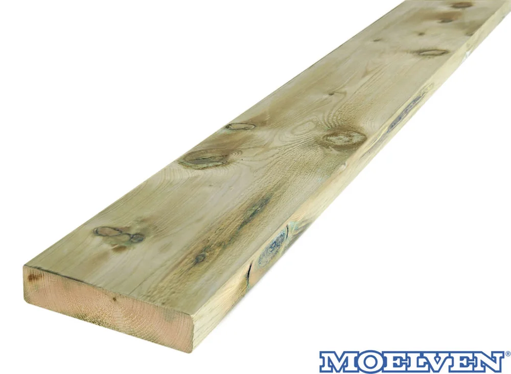 28×120 Impregnert terrassebord, 2 sortering v:9578519 28×120 Impregnert terrassebord, 2 sortering v:9578519