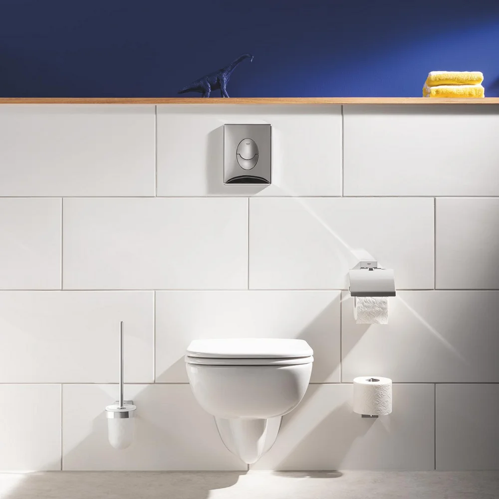 GROHE START CUBE TOALETTBØRSTE TIL VEGG KROM v:5390386 GROHE START CUBE TOALETTBØRSTE TIL VEGG KROM v:5390386