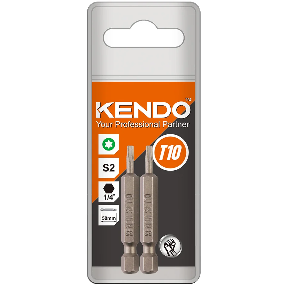 KENDO BITS T10 50MM 2 STK v:7308963 KENDO BITS T10 50MM 2 STK v:7308963