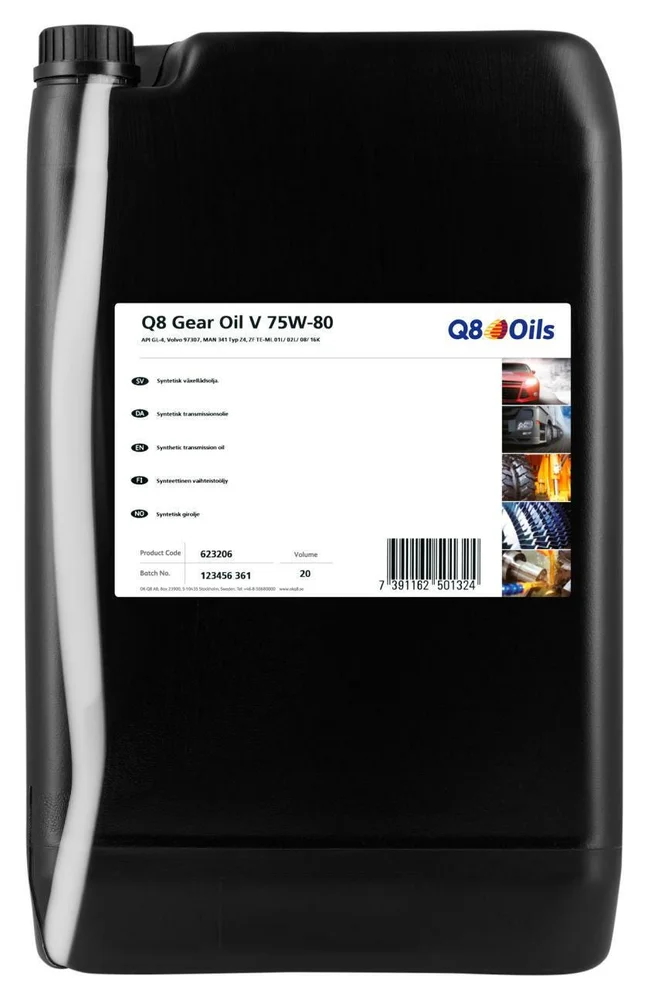 TRANSMISJONSOLJE GEAR OIL V 75W-80 v:9270170 TRANSMISJONSOLJE GEAR OIL V 75W-80 v:9270170