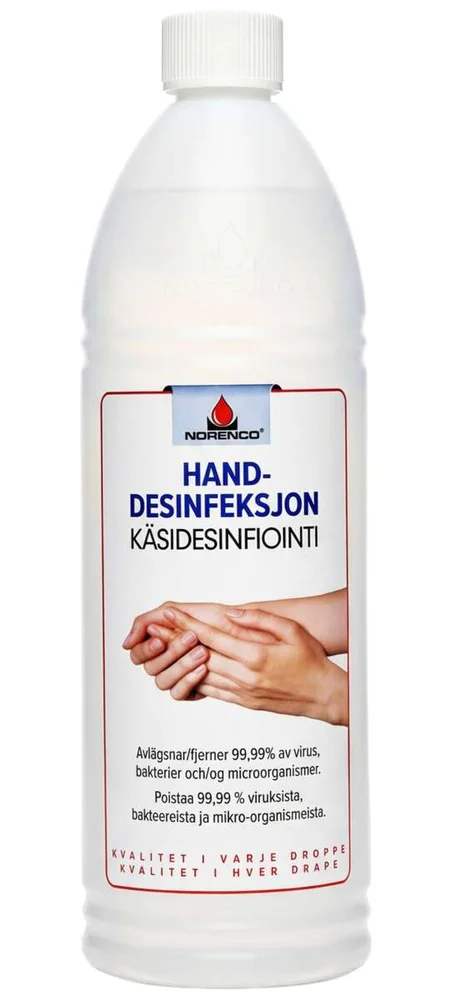 Norenco hånddesinfeksjon 1 liter v:3584517 Norenco hånddesinfeksjon 1 liter v:3584517