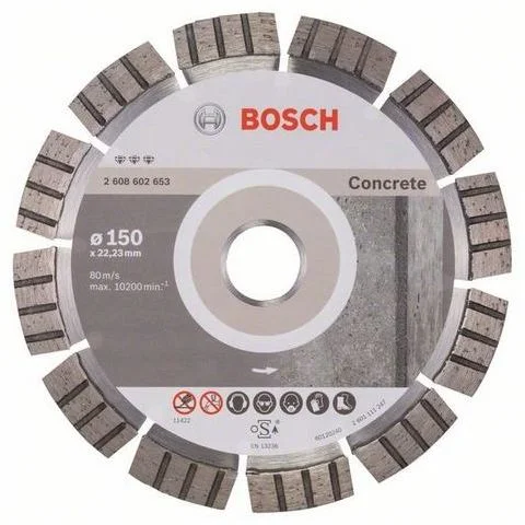 Best for Concrete Bosch Kappeskive HZ57065