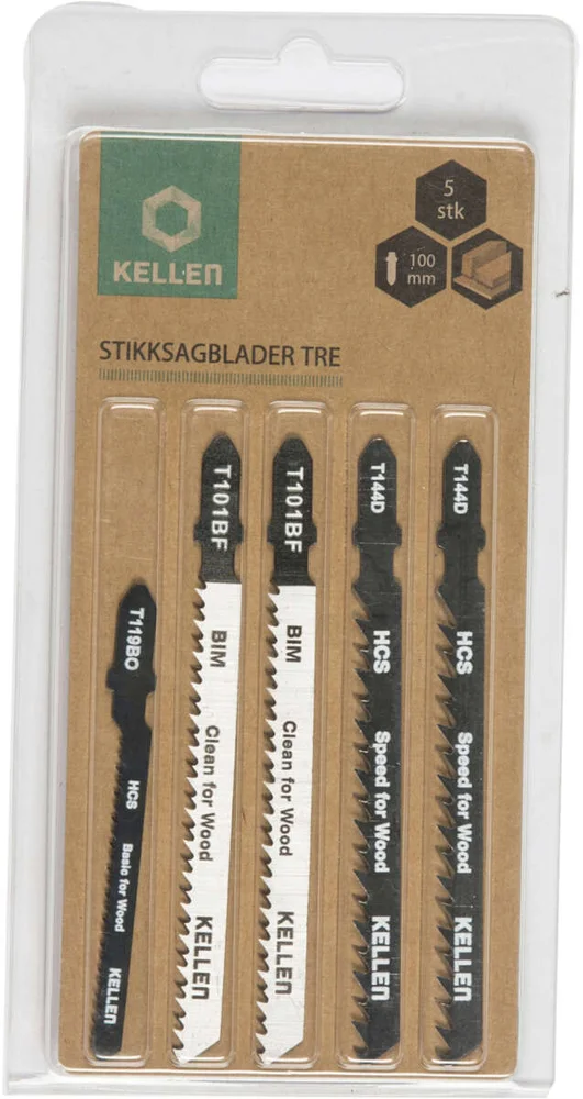 Kellen stikksagblad tre v:8241915 Kellen stikksagblad tre v:8241915