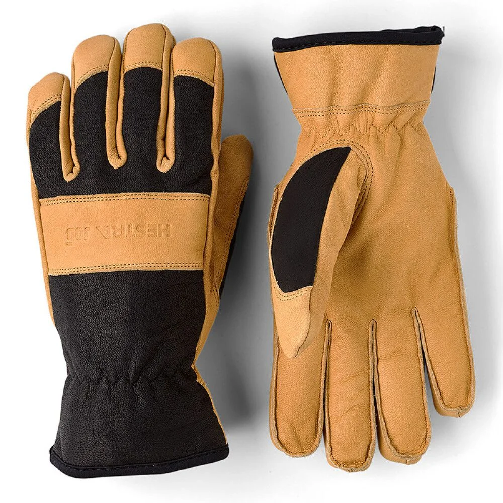 Hestra Vinterhanske, Winter Pro, Brun/sv Geiteskinn v:3209034
