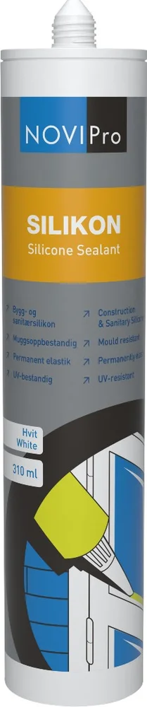 Silikon hvit 600ml v:5270573
