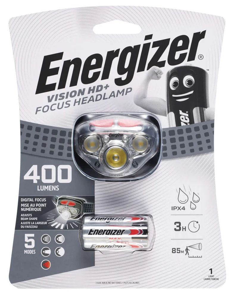 Energizer® hodelykt Vision HD + Focus 315 LM v:1577116