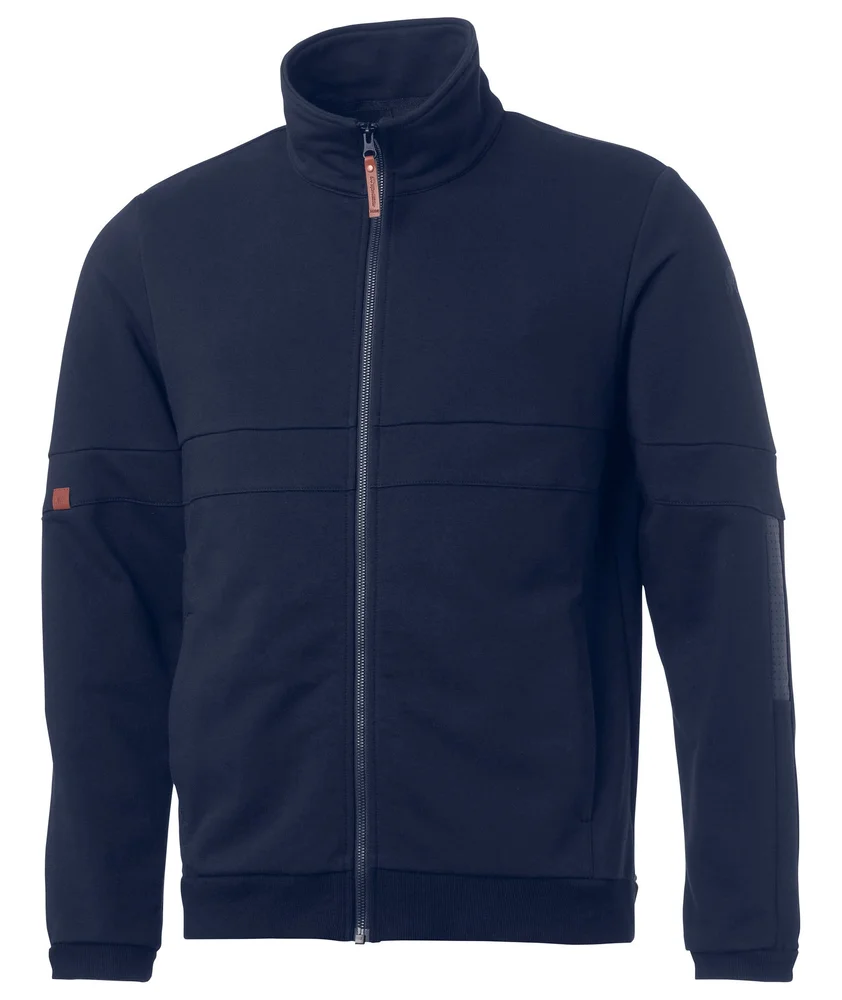 BJÖRNKLÄDER SWEATSHIRTJAKKE SOUL 411-0 FULLZIP MARINBLÅ v:6345257