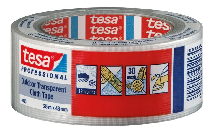 Tesa Lerretsteip, utendørsbruk v:1068332 Tesa Lerretsteip, utendørsbruk v:1068332
