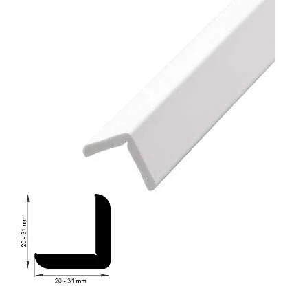 31×31 Vinkellist PVC v:3106852