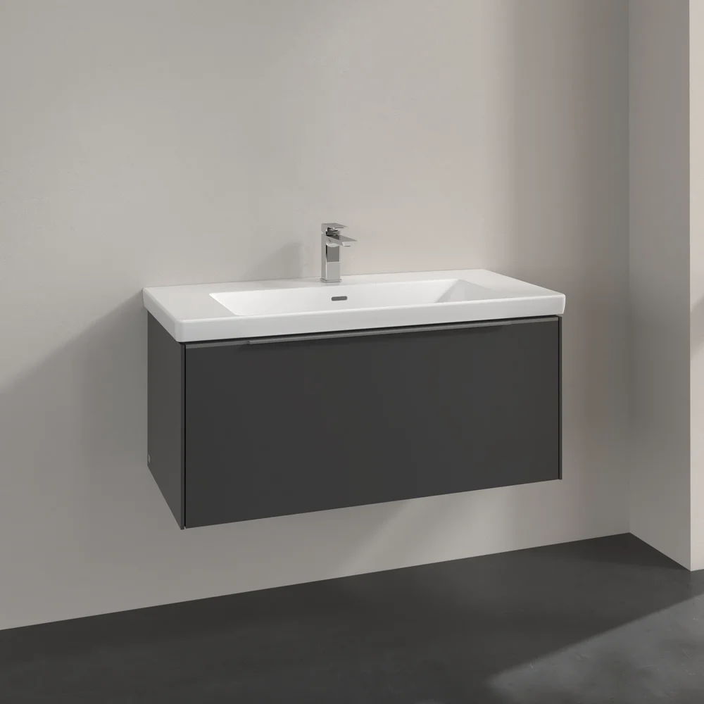 V&B SUBWAY 3.0 SERVANTSKAP 97X42 GRAPHITE HÅNDTAK I KROM v:6209049