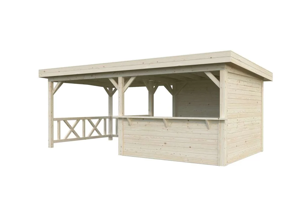 Palmako Lenna 310 paviljong 16.6 m2 v:5067503 Palmako Lenna 310 paviljong 16.6 m2 v:5067503