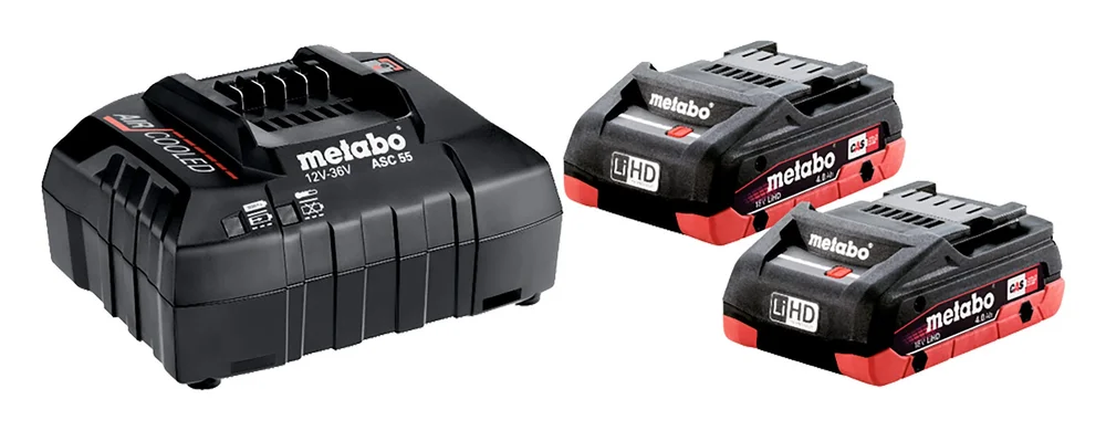 METABO BATTERISETT 2X 4,0AH LIHD v:7297161