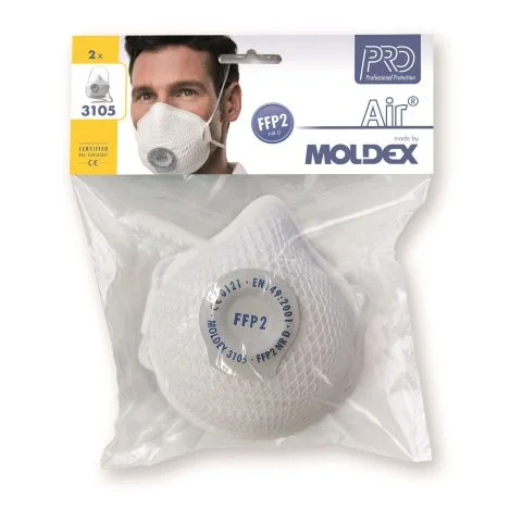 Air P2 3105-11 Moldex Halvmaske 3100150 Air P2 3105-11 Moldex Halvmaske 3100150