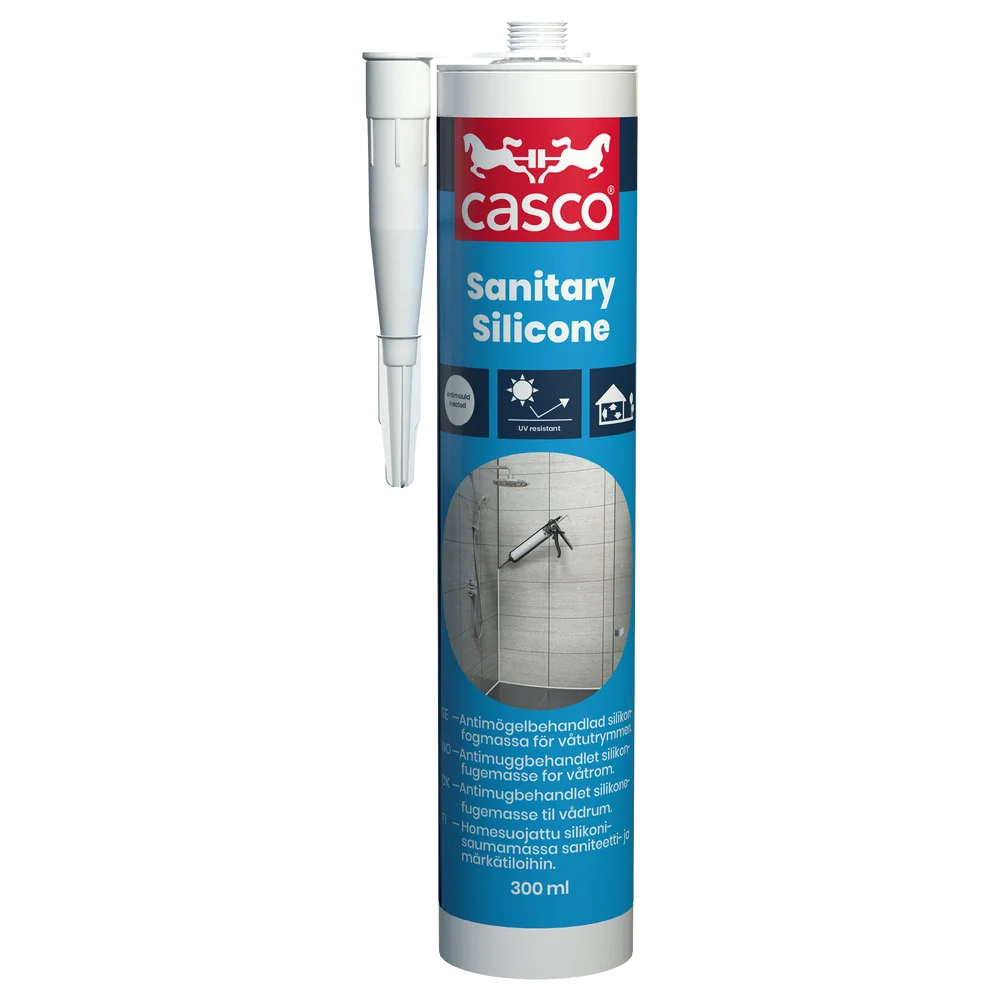 Silikon bad hvit 300 ml v:4062176