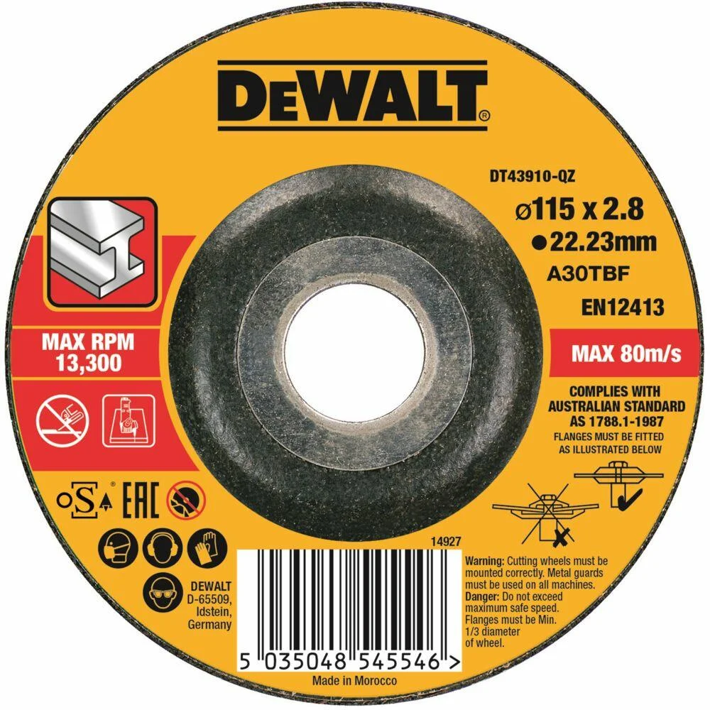 DEWALT DT43910 Kappeskive v:7262194