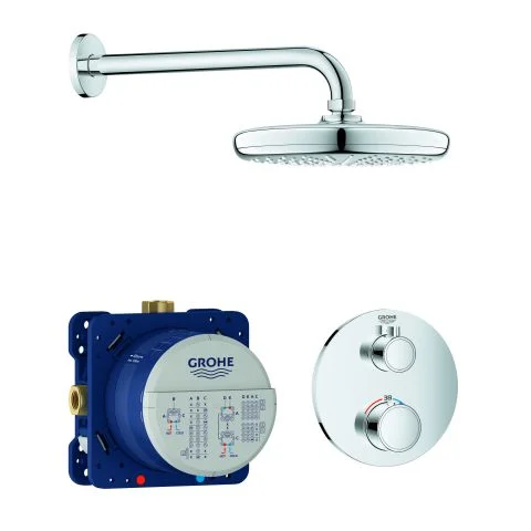 Grohtherm 34726000 Grohe Takdusjsett 4100247 Grohtherm 34726000 Grohe Takdusjsett 4100247
