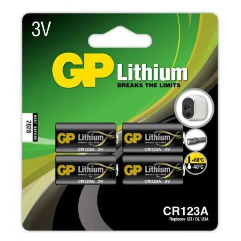 CR 123A-C1 GP Batteries Fotobatteri TZ51753