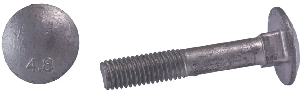 Låseskrue varmforsinket M8x40 mm 100 stk v:6798507