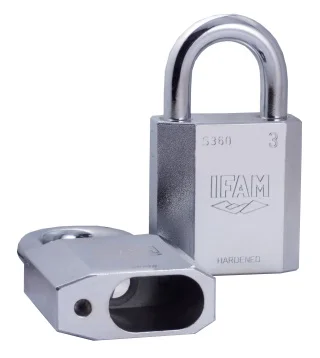 HENGELÅS S360/25 UTEN SYLINDER SV v:7035410