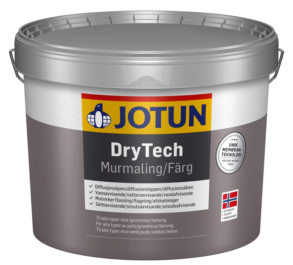 DryTech murmaling mørk grå 9 liter v:1421334