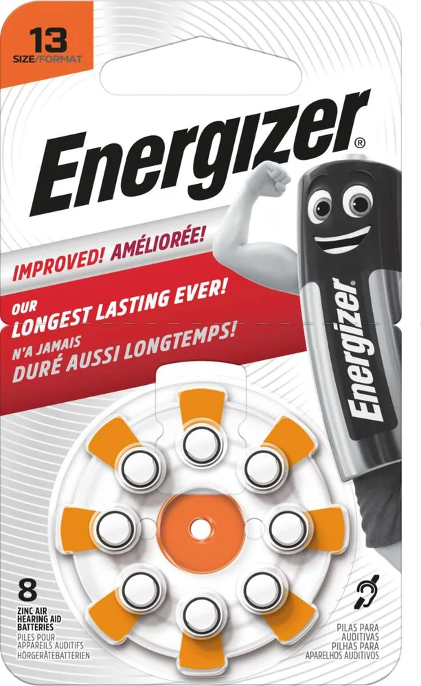 Energizer® høreapparatsbatterier 13 v:6434513