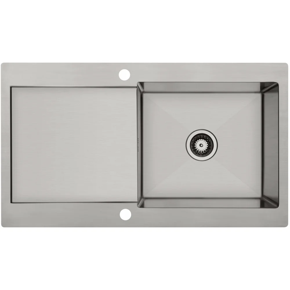 LAVABO KUBUS 90 SOFT VENDBAR KJØKKENVASK RUSTFRITT STÅL v:8035285