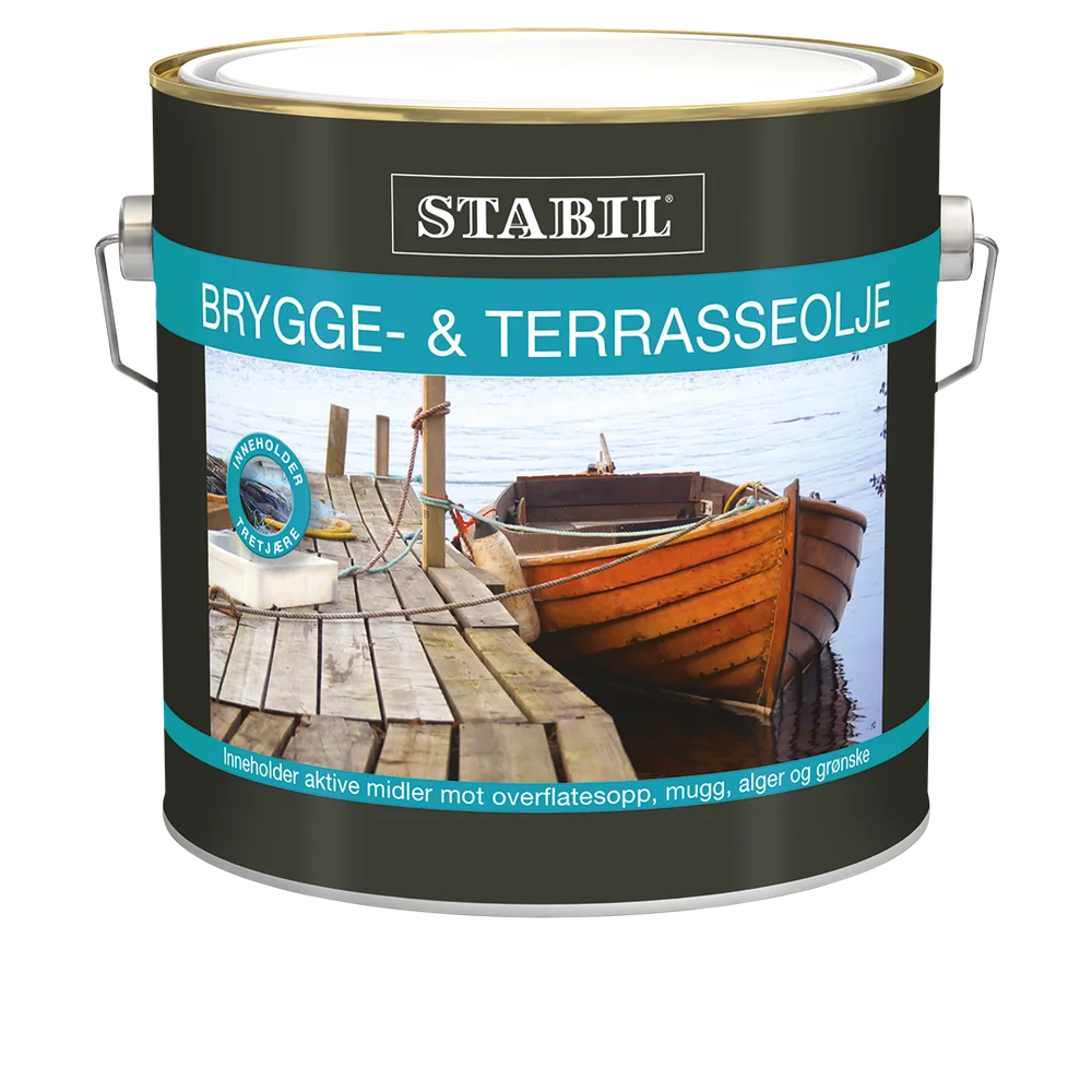 Brygge- og terrasseolje 2,7 liter v:9299300