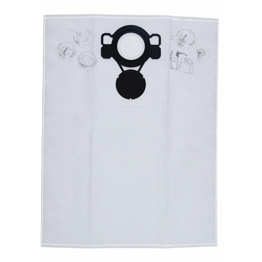 Bosch Støvpose fleece for Gass, 15 L, 5 stk v:3738394