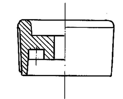 KNOTT HÅNDTAK 7483 F/KLINKE v:1771097