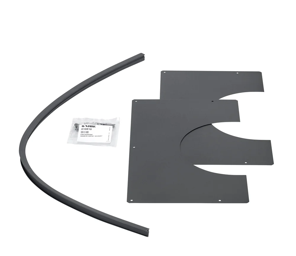 Dekkplate helisolert26-35gr svart v:9049372