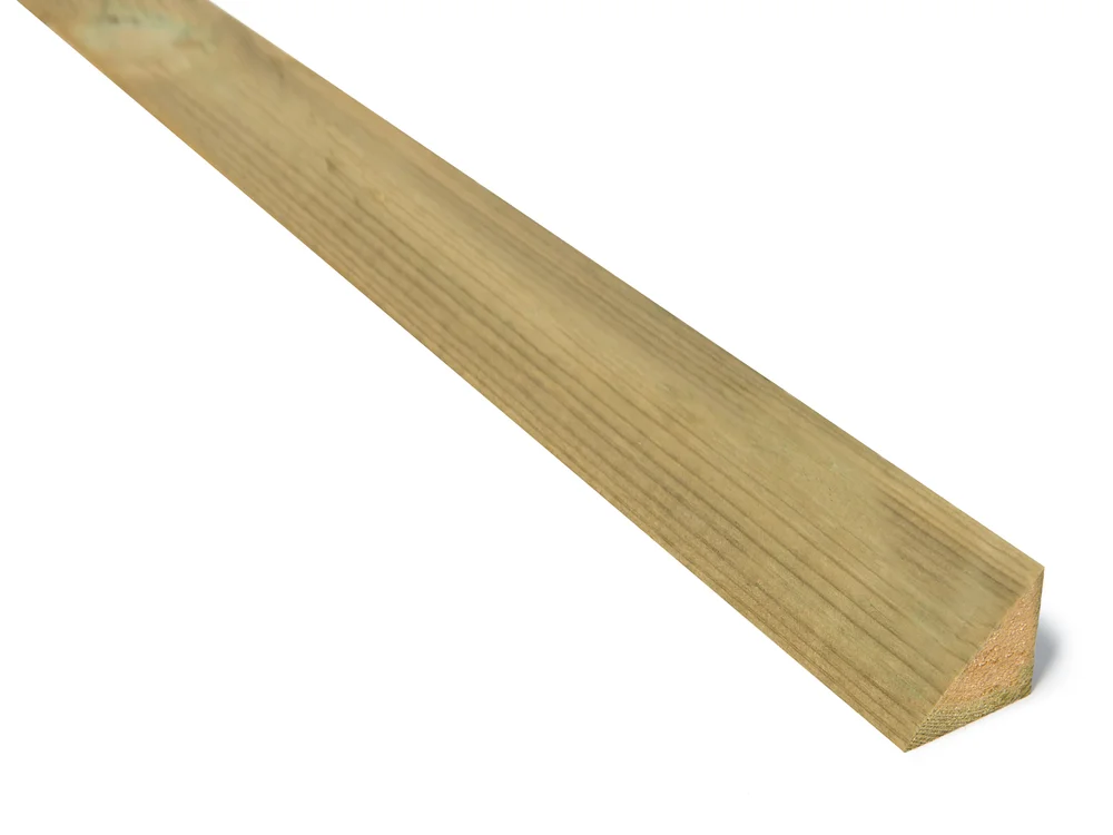 Furu 48x048 imp uhøvlet trekantlekt trekantlekte impregnert uhøvlet bh v:1132447