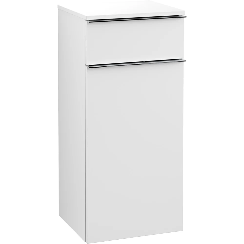 VILLEROY & BOCH VENTICELLO SIDESKAP HØYRE HVIT MATT M/1 DØR & 1 SKUFF, 404 X 866 X 347 MM v:3032246 VILLEROY & BOCH VENTICELLO SIDESKAP HØYRE HVIT MATT M/1 DØR & 1 SKUFF, 404 X 866 X 347 MM v:3032246