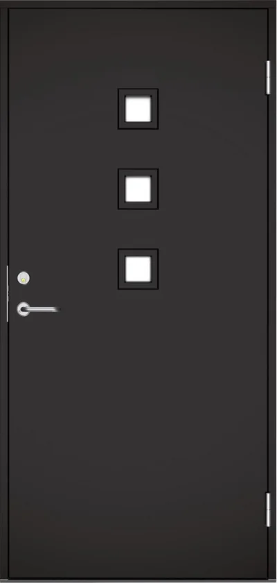 DØR YD BILLASS P-1100 10X21H DSVART v:8399133