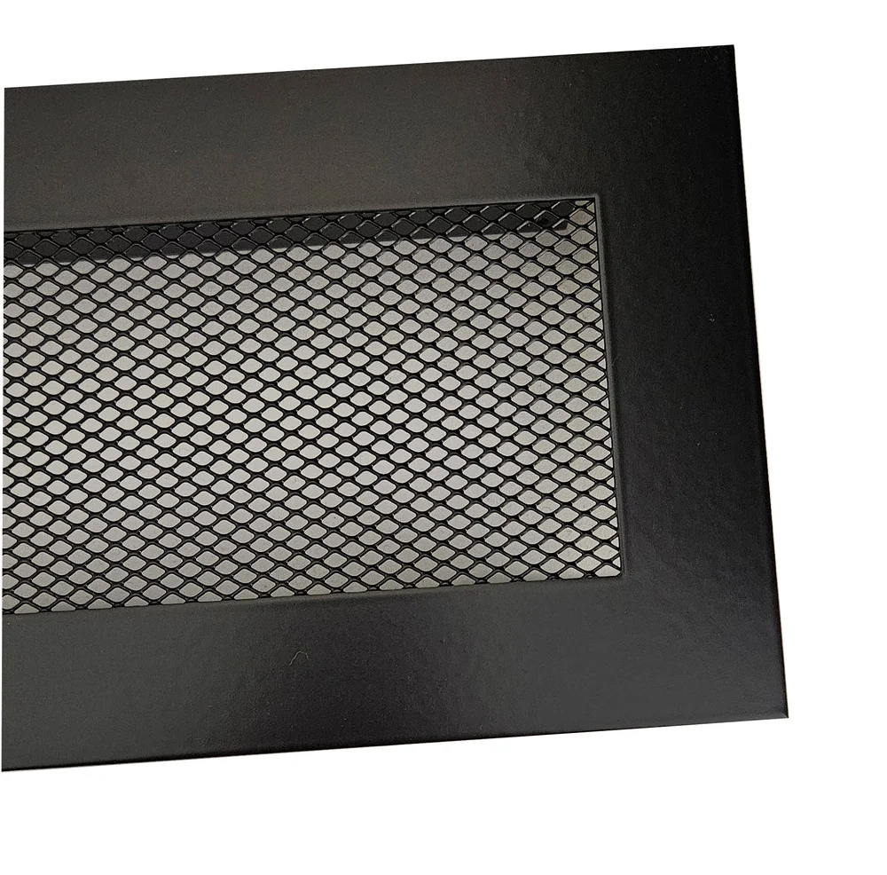Ventilrist smij flat enk sort 75x240mm (114x285mm) v:4457442