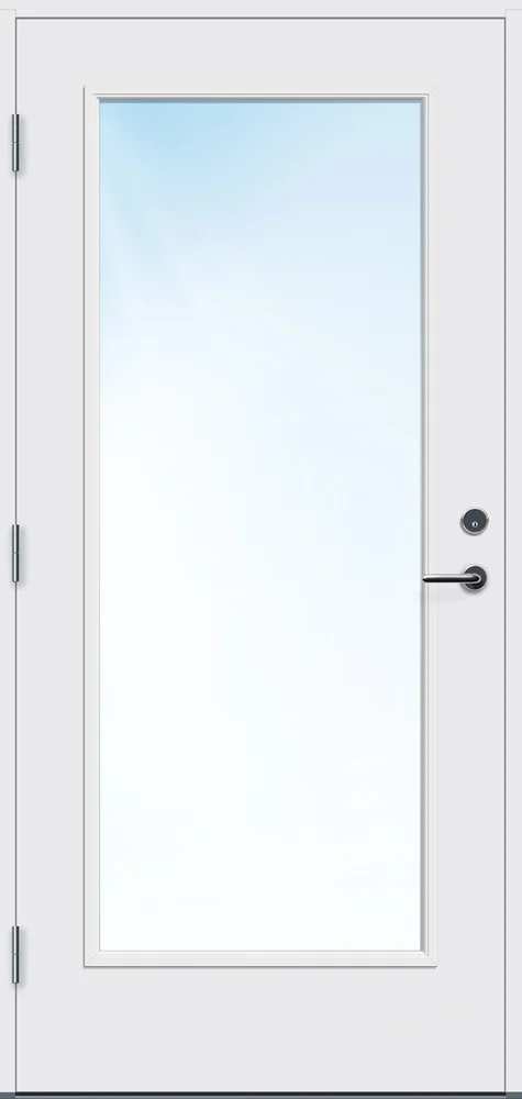 Ytterdør 100×210 Lier hvit venstre v:1685935 Ytterdør 100×210 Lier hvit venstre v:1685935